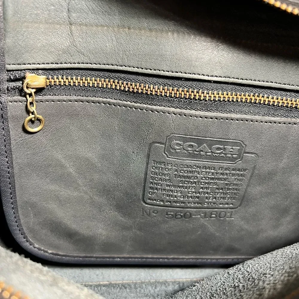 Coach Black Vintage Swagger 9820 Crossbody Bag With Hang Tag